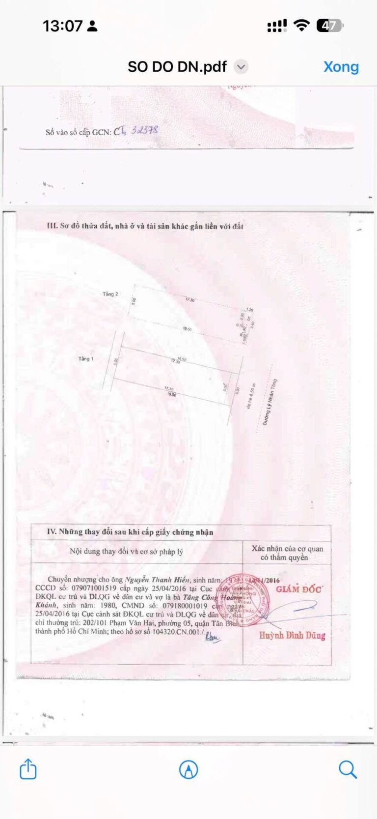 Bán nhà 2 tầng MT Lý Nhân Tông 93m2-Vị trí đắc địa khu vực Hòa Cường